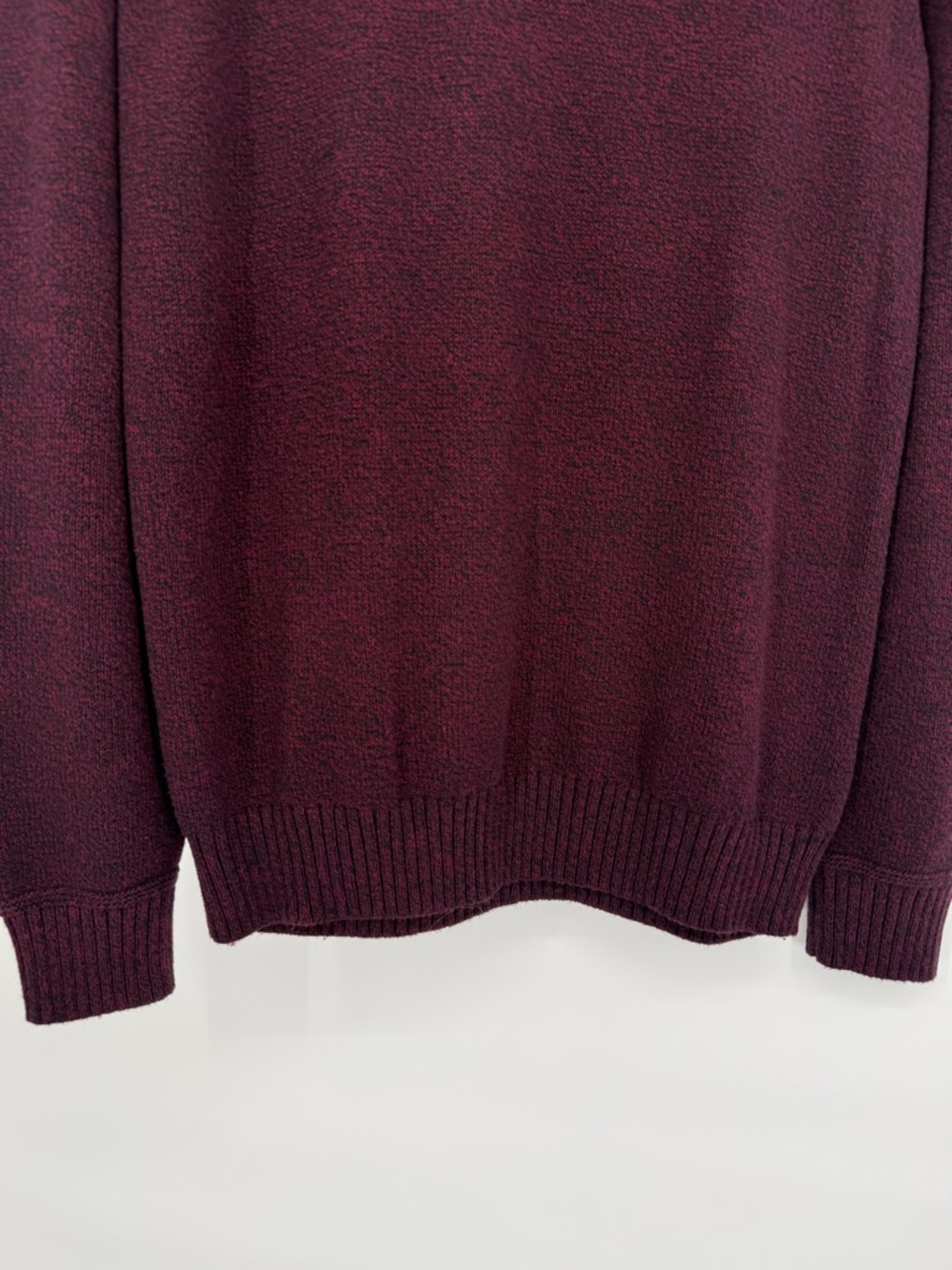 American Eagle Seriously Soft Henley Sweater Mock Neck Button Pullover Preppy - Picture 4 of 15